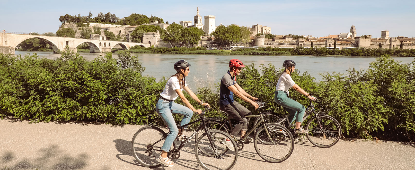 Avignon radfahren © Hocquel